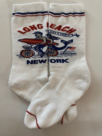 MERMAID & MERMAN BIKING ON THE BOARDWALK