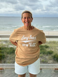 Long Beach Banner est 1922 New York Short Sleeve Tshirt