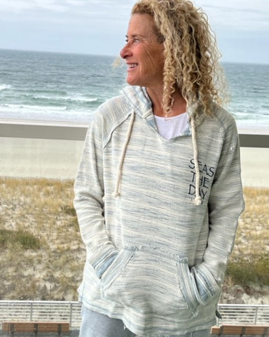 Seas the Day, Long Beach NY 11561 BAJA Pullover